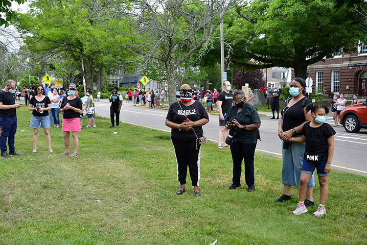 Milton stands out against racism